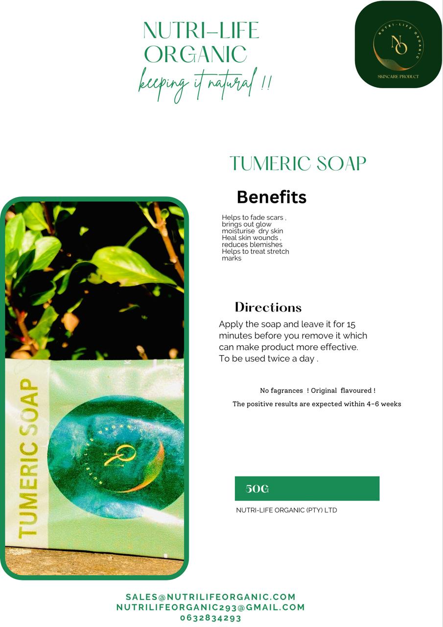 5 Tumeric soap